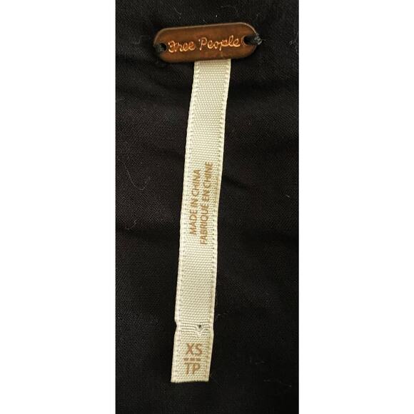 Free People Women's Wonderland Print Floral Patchwork A Line Belted Mini Dress - Picture 11 of 13